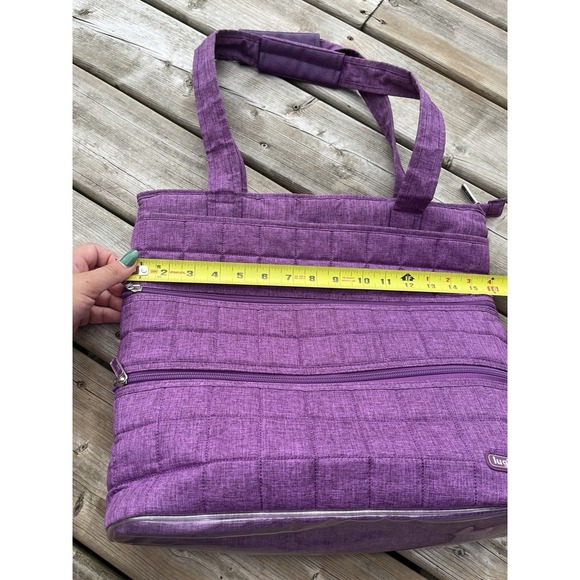 LUG Large Travel Bag, Light Purple Good Condition RFID - Picture 10 of 11